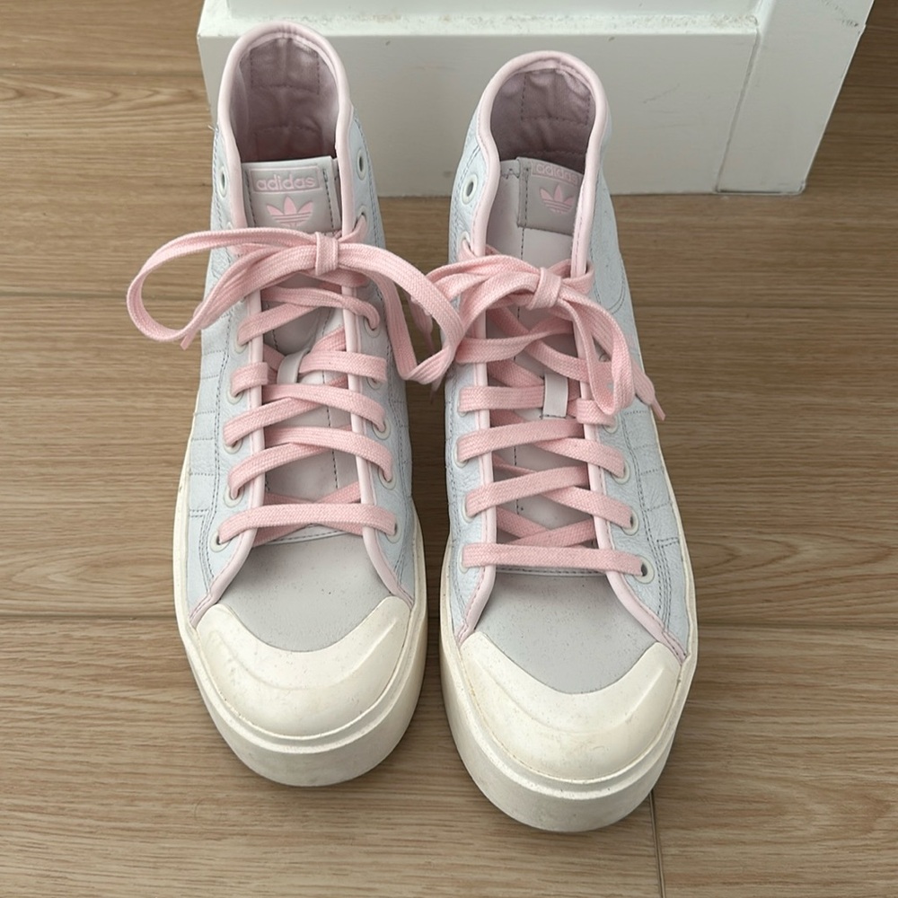 Great condition- adidas high tops